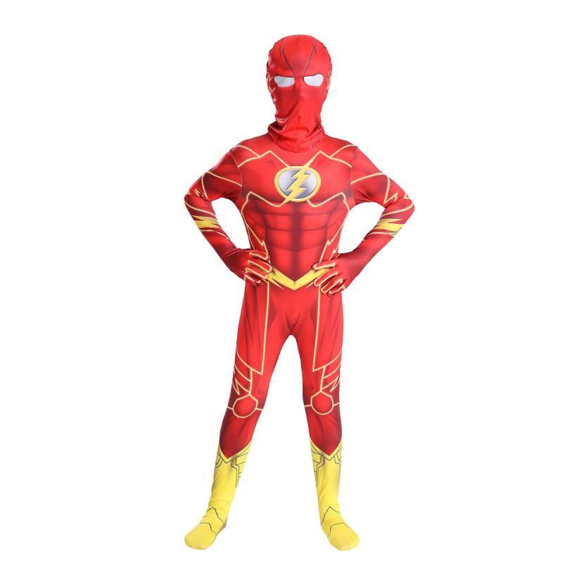 Comics The Flash Milk Silk Cosplay Jumpsuit For Roleplay And Stage Performance Special Characters Included