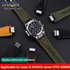Модифицированный быстросъемный кожаный ремешок Нейлоновый ремешок Для Casio G-SHOCK 5672 MTG-B3000 Итальянская кожа Ремешок для часов Браслет Аксессуары