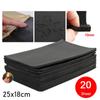 20 Sheets 5mm Sound Deadening Damping Mat Car Silent Compact Van Proofing Camper