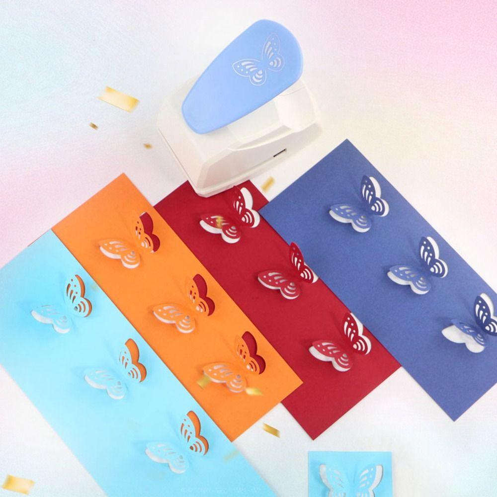 Hole Puncher Embossing Machine Punches Maker Embossing Punches Butterfly Hole Puncher DIY Craft