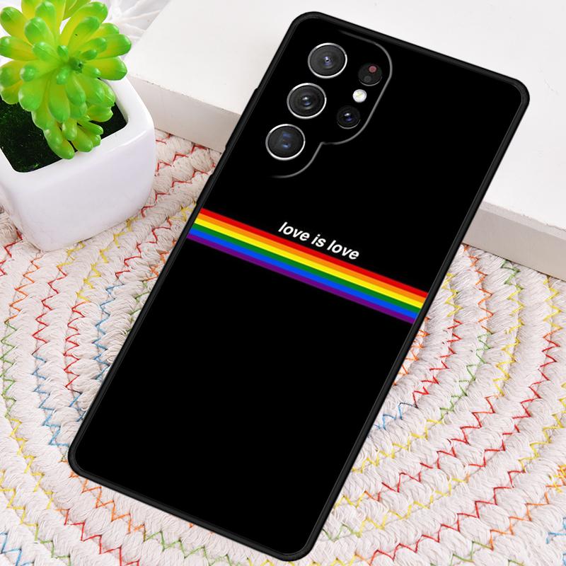 Чехол для телефона из силикона с радужным флагом ЛГБТ, для Samsung Galaxy note 10 pro S26 S25 S24 S23 S22 S21 Plus S25Ultra