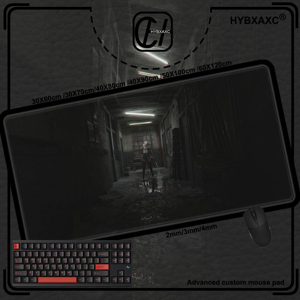 S_Silent Hill 2 Коврик для мыши Напольный коврик Коврик для мыши Большой Игровой Компьютер Игрок ПК Клавиатура Мыши Коврик XXL 1200x600 мм Коврик для мыши