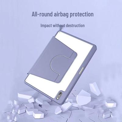 Чехол для Huawei MatePad 11: Акриловый защитный чехол с держателем для ручки и вращением на 360° для Air 11.5S.