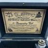 Морской коллекционный морской латунный секстант с деревянной коробкой London J. Скотт 1753 13 см 2 дополнительных телескопа