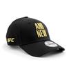 New Era 9FORTY Strapback Cap In Collaboration with the Ultimate Fighting Championship Black (UFC) - 940. [Used]