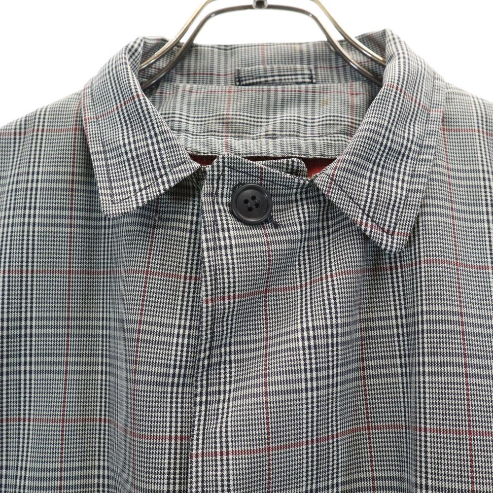 Sears Винтажное пальто в клетку Глен 70-х годов, серое, Честер, мужское, б/у