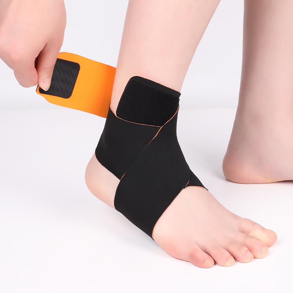 Getinfit 1/2 шт. Легкий компрессионный голеностопный бандаж Свобода регулировки Двойная обмотка Поддерживает ахиллово сухожилие Предотвращает растяжения