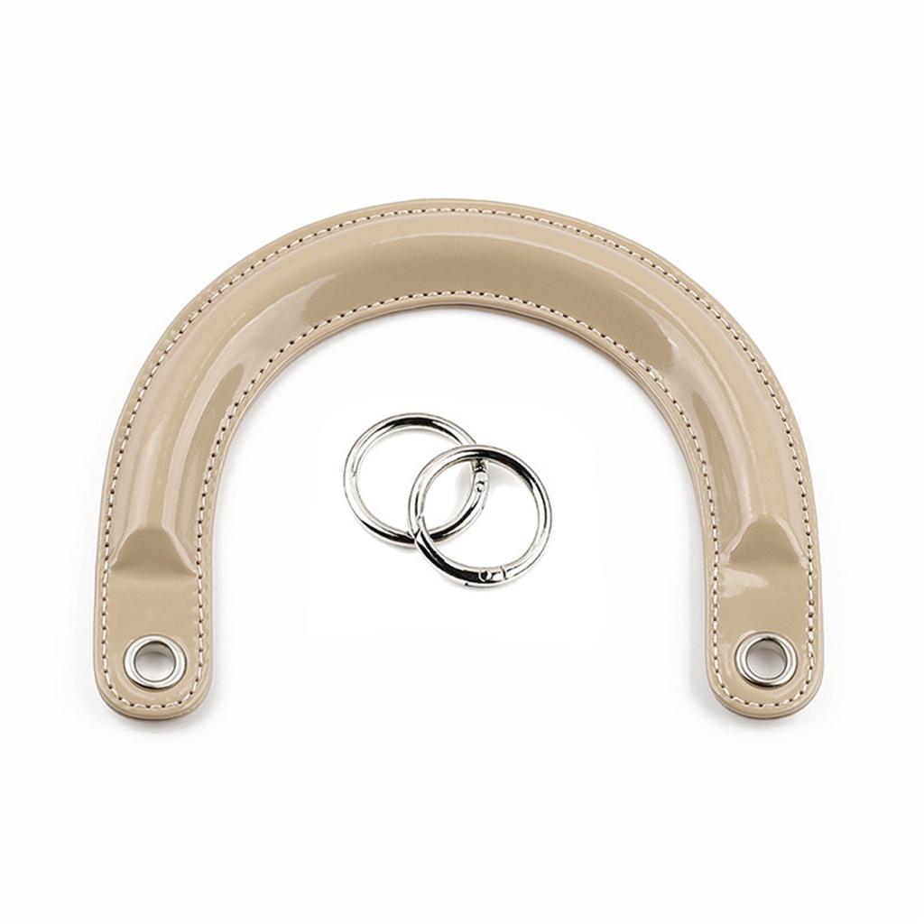 Ручка U-образной формы для пляжной сумки, плетеной сумки, соломенной сумки, женского кошелька DIY, аксессуары для сумок ручной работы, сменные ручки для сумок