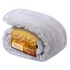 GOKUMIN Winter Bed Sheet, Moisture-Wicking, Heat-Generating, Extra Thick, High Volume, Warm, 1.4x Flannel Material, Fully Washable, High Density, Soft