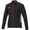 Soccer Wear MORELIA Dry Aeroflow Midler Jacket Highly Ventilated P2MC2005 Black S [Mizuno]
