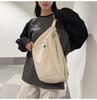 Unisex Large Capacity Crossbody Bag: Versatile Chest, Waist, and Shoulder Bag for Students.