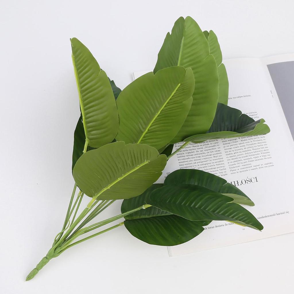 Traveler's Banana Leaf Artificial Plant for Living Room Decor
