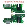 Сборка порта зарядки для ремонта мобильного телефона X / X6811 Усовершенствованная конструкция из металла