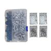 195pcs Motorcycle Fairing Bolts Kit Aluminum Windshield Cover Screws Nuts Set Custom Bike Assembly
