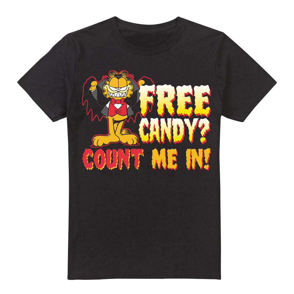 Garfield Mens Count Me In T-Shirt