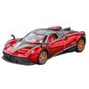 1/32 Pagani Huayra BC Supercar Alloy Muscle Car Модель Звук и Свет Инерционный Детская Игрушка Коллекционные Изделия Подарок На День Рождения