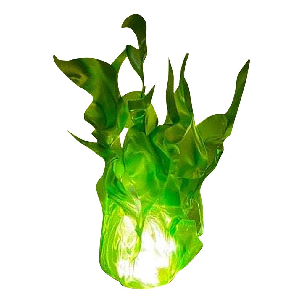 Halloween Floating Fireball Prop Mysterious Plastic Suspension Flame Lamp
