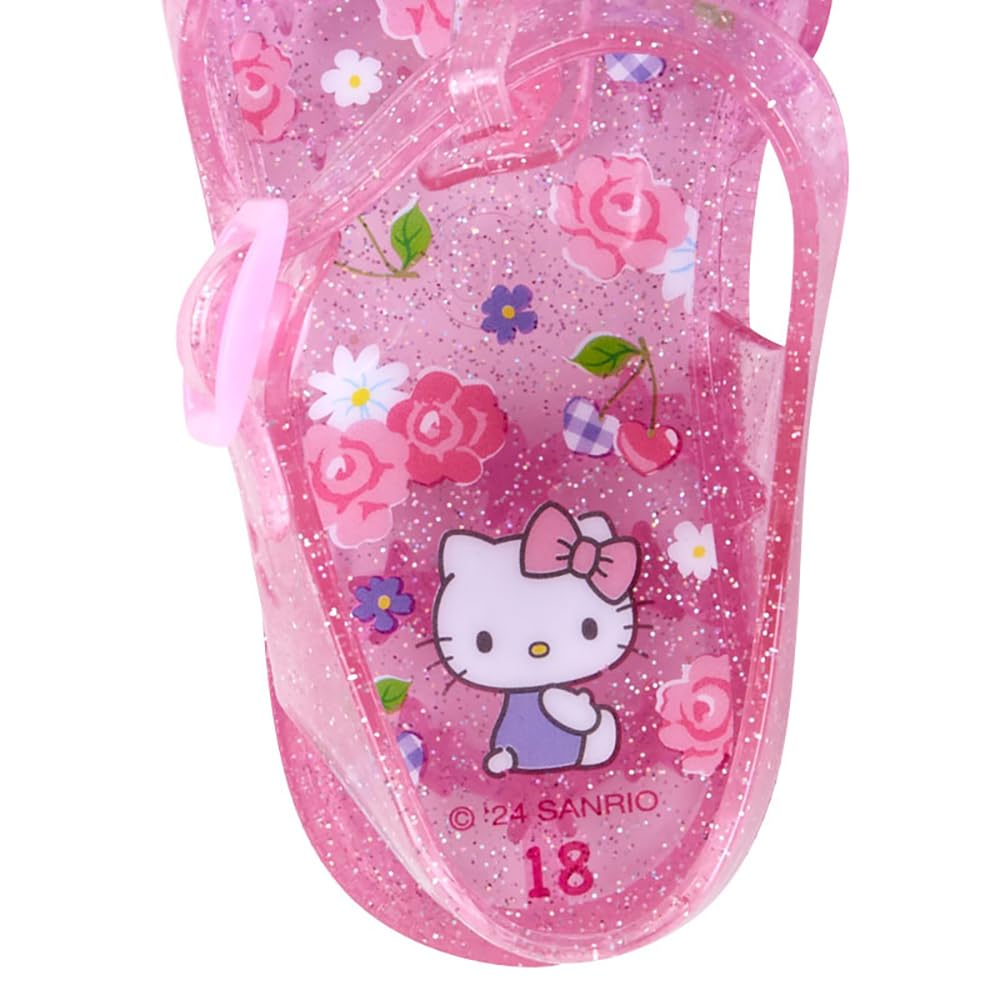 Детские прозрачные сандалии Hello Kitty 19 см сандалии Hello Kitty Character 061760 [Sanrio]