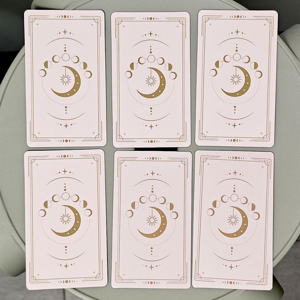 10,3*6 см Обучающая колода Таро Райдера Уэйта 78 карт Таро синего и розового цветов на русском языке