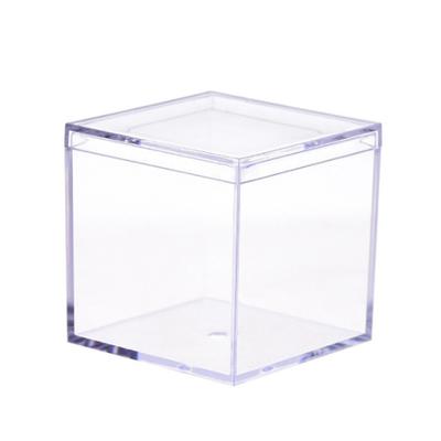 Прозрачные свадебные сувениры и подарочные коробки Cube Портативный контейнер-органайзер