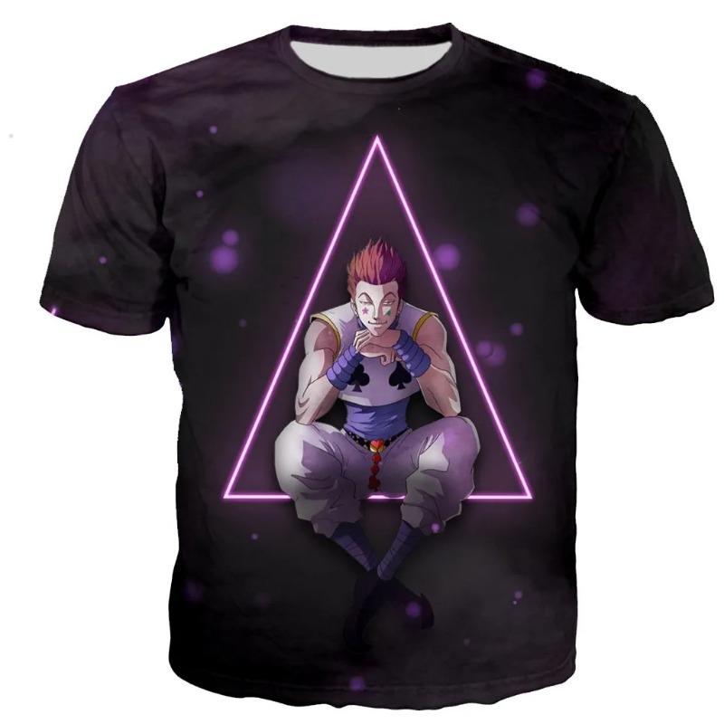 Аниме Hunter X Hisoka мультяшный принт для мужчин и женщин Harajuku Kawaii футболка летняя детская взрослая мужская футболка топы одежда спортивные футболки