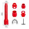 Многофункциональный кухонный гаечный ключ 14 в 1, гайка для разборки сливной трубы, инструмент для установки и обслуживания трубопроводов в узком пространстве