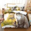 3D Print Funny Dogs Bedding Set Dog Duvet Cover Set Double King Queen Single Cute Animal Design Custom Bedclothes