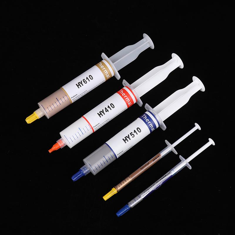 Силиконовая игла тюбик термопаста теплопроводная смазка радиатор чипсет процессора ноутбук компьютер охлаждение шприц паста