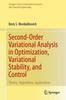 The Second-Order Variational Analysis In Optimization, Variational Stability, and Control : Theory, Algorithms, Applications Book
