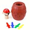 Interactive Spoof Pirate Bucket Game - Funny Spoof Toy, Multi-color Optional