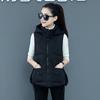 Woman Vest Autumn Winter Warm Down Cotton Vests Female Thick Hooded Waistcoat Women's Sleeveless Jacket Vest Coat