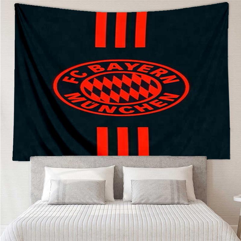 1PC Munich FC Artwork Printed Tapestry Room Decoration Wall Hanging for Living Room Bedroom, dormitory, Birthday and Christmas gifts