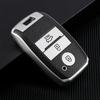 TPU Leather Car Key Case Cover for Kia Picanto Sportage 2017 2020 RIO 3 Cerato 4 Soul K5 Ceed Optima Seltos Sorento Accessories