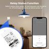 Tuya Умный модуль переключателя Zigbee WiFi с сухим контактом Умный дом DIY Автоматический выключатель Реле Постоянный ток 8-40 В Переменный ток 85-265 В Работает с Alexa Google Home
