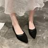 Pointed Toe Slip-on Summer Ladies Footwear Lastest Stylish Korean Style Comfortable and Elegant Popular Y2k Women's Flat Shoes