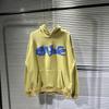 American High Street Entire Studios Hoodie Foam Print Relaxed Fit Couple Sweatshirt Casual Wear