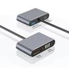 4 в 1 удлинитель USB-адаптер C Type-c к HDMI-совместимому адаптеру Vga Usb3.0 для аудио и видео, быстрое зарядное устройство