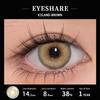 Eyeshare 2шт цветные контактные линзы светло-голубые линзы коричневые натуральные контактные линзы светло-серые линзы голубые модные контактные линзы