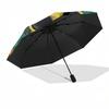 1 Auto Open Jack Skellington, Nightmare Before Christmas Themed Colorful 8-rib Portable Umbrella for Men and Women, A Compact Commuting Comp