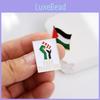 Fashionable Palestinian Flag Brooch Pin Wholesale Metal Badge For Clothing Accessories
