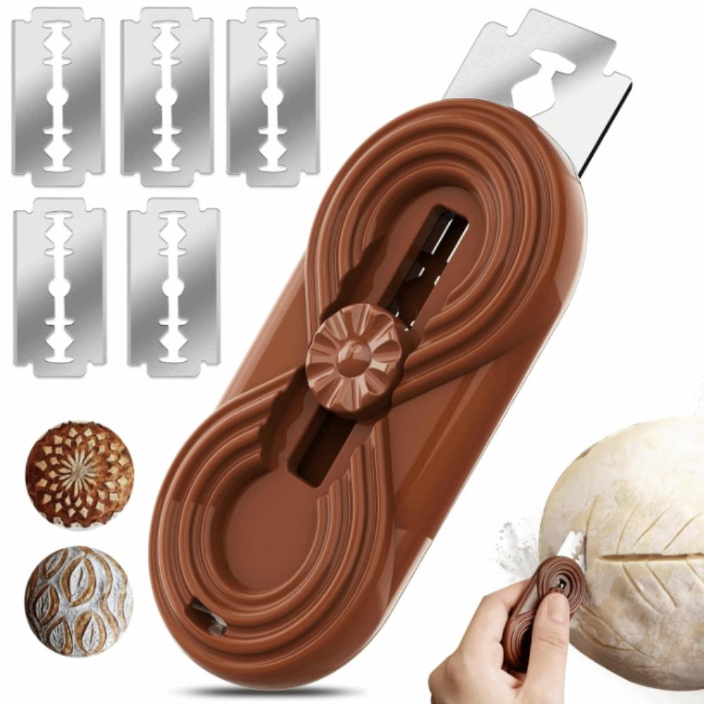 Self-attaching Storage Base Bread Lame Tool ABS Shell Handle Sourdough Baking Accessories