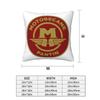 Motobecane 2 Pcs Square Pillowcase Pillow Cover Cushion Decor Comfort Throw Pillow For Home Bedroom