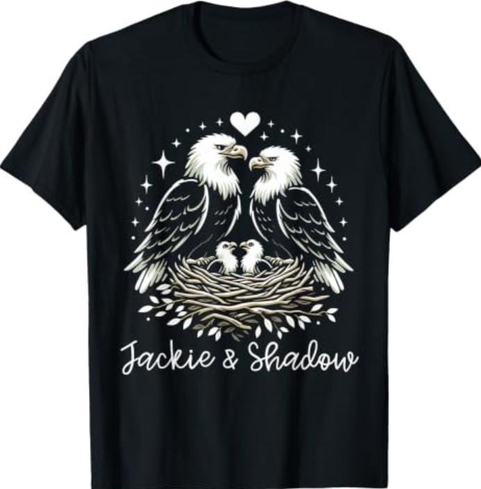 Bald Eagles Jackie and Shadow Fan Club T-Shirt