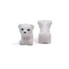 Small Particle Mosaic Building Block Polar Bear Baby Bear Snow Animal Scene Decorative Ornament