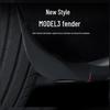 Брызговики Tesla Model 3 и Y: Передние и задние брызговики из ТПЭ без сверления