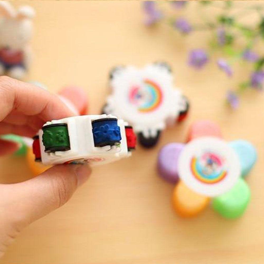 Children Gift Journaling Scrapbooking Student Stationery DIY Craft Stamp Drawing Diary Tool Seal Roller Stamps Decorative Stamp