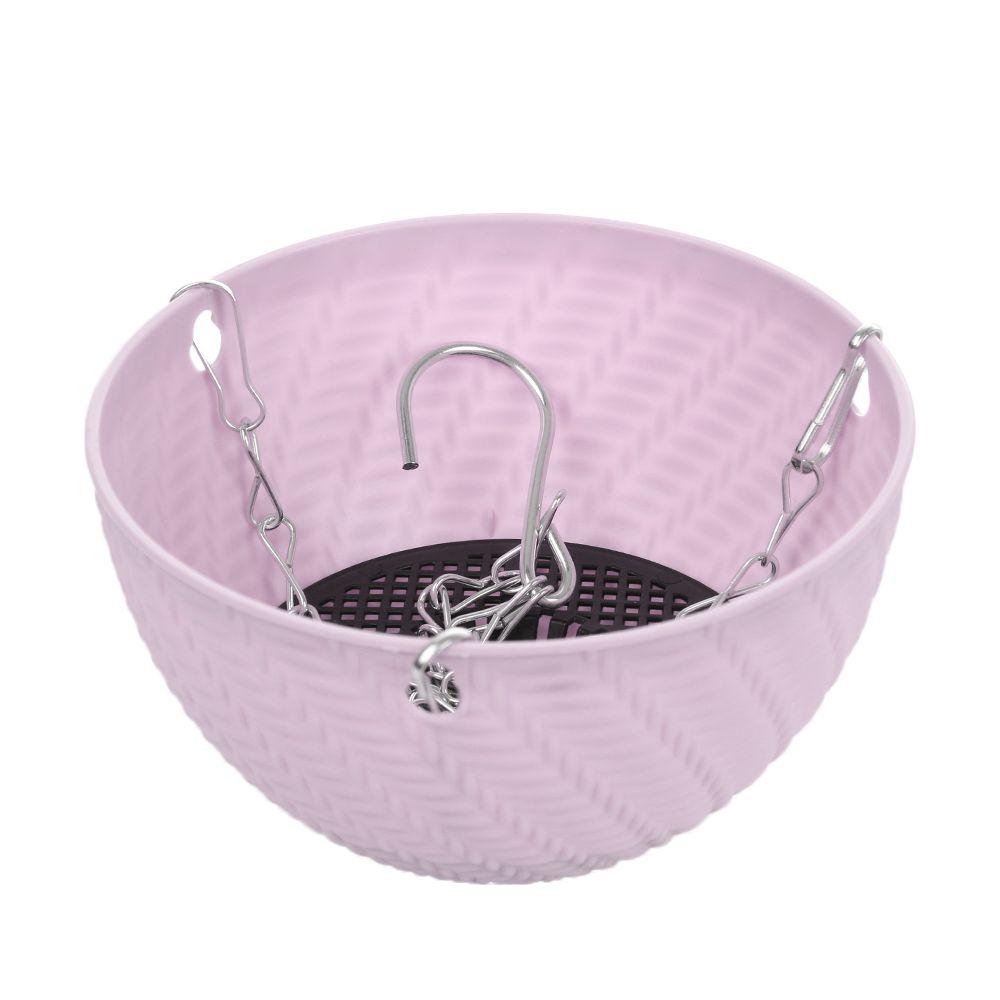 Plant Garden Decoration Bracketplant Rattan Pattern Chains Flowerpot Flower Pots Hanging Basket