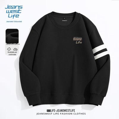 JEANSWEST LIFE Мужской повседневный свитшот с круглым вырезом