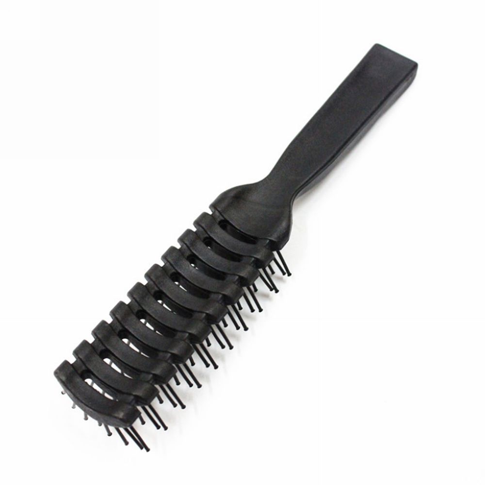 Detangling Professional Plastic Curl Hair Brush Salon Styling Tool Wide Tooth Comb Hairdressing