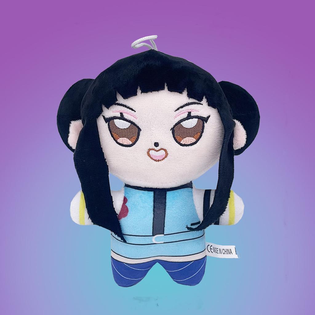 Аниме K-pop Охотники на демонов Плюшевая Руми Мира Зои Безглазый мальчик Охота на монстров Девичья группа Мягкая Для фанатов Ребенок Плюшевая игрушка Подарки